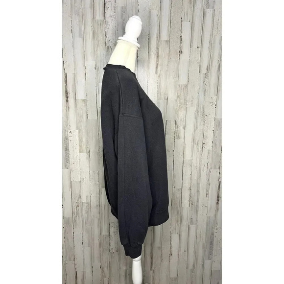 Vintage Disney Grumpy Happily Grumpy Pullover Sweatshirt Unisex‎ Large Dark Gray - Picture 2 of 5